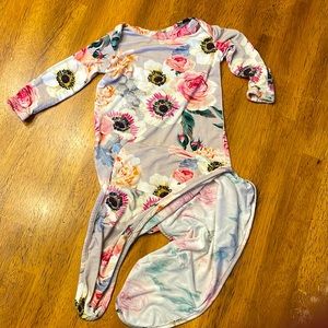 Posh Peanut Tie Bottom Sleeper 0-3mo